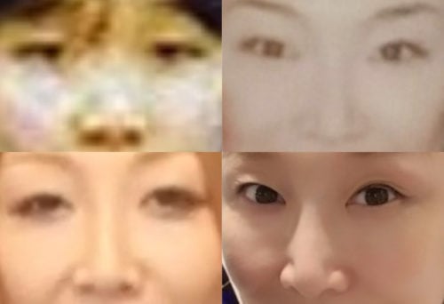 小原正子の鼻