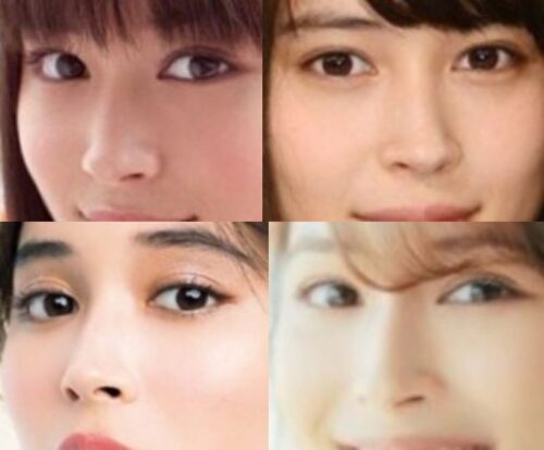 広瀬アリスの鼻