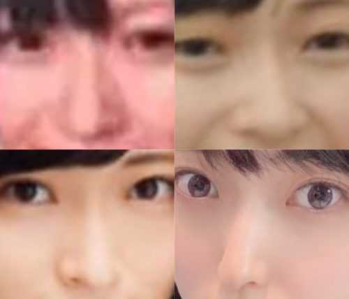山口真帆の鼻
