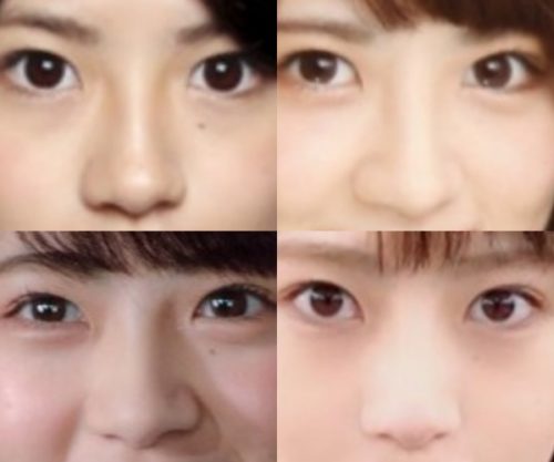 若月佑美の鼻