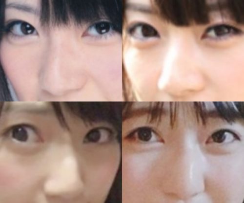 松井咲子の鼻