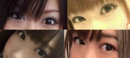 南まりかの目