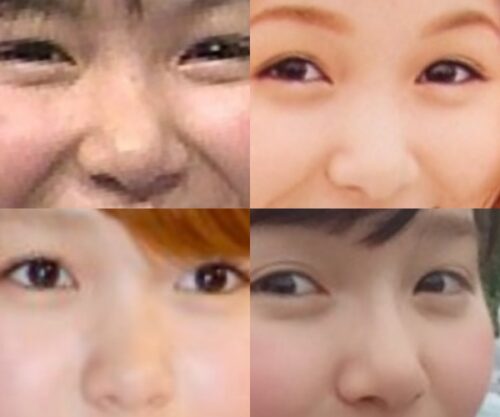 光井愛佳の鼻