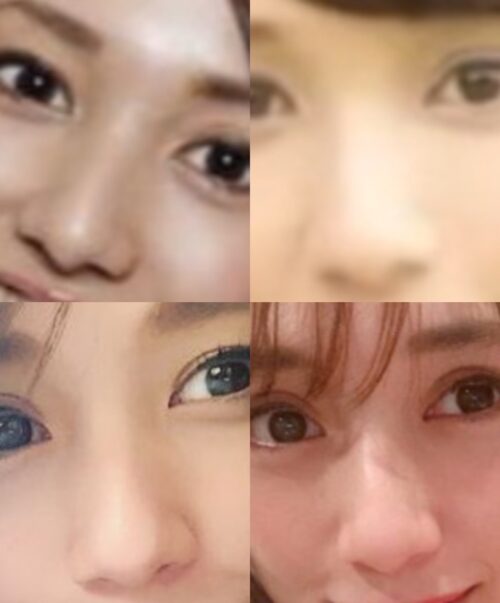 広瀬未花の鼻