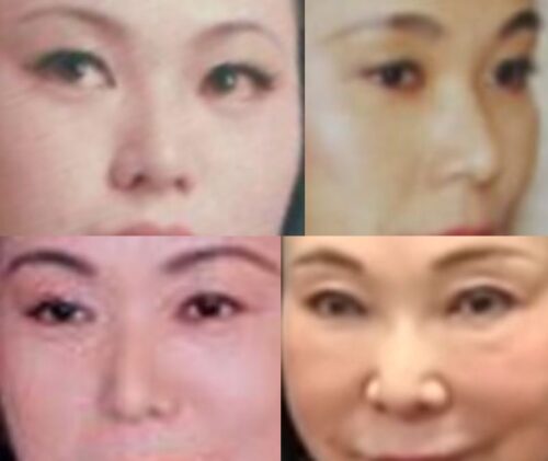 花田憲子（藤田紀子）の鼻