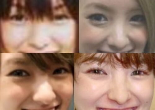 南明奈の鼻