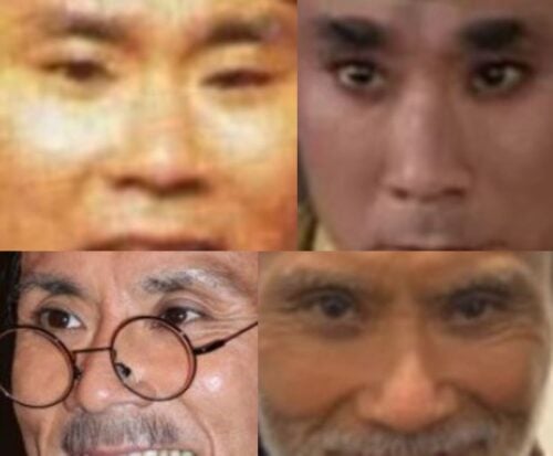 片岡鶴太郎の鼻