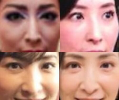 真飛聖の鼻